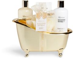 IDC Institute Scented Gold Bathtub-Shaped Gift Set