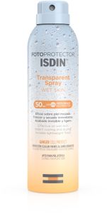 ISDIN Fotoprotector Transparent Spray Wet Skin SPF50 (250mL)