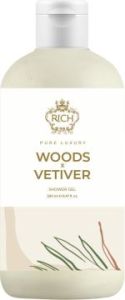 RICH Pure Luxury Woods & Vetiver Shower Gel (280mL)