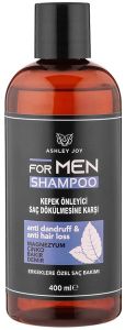 Ashley Joy Anti-Dandruff & Hair Loss Shampoo For Men (400mL)