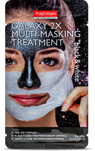 Purederm Galaxy 2X Multi-Masking Treatment "Black&White"