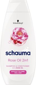 Schauma Rose Oil 2in1 Shampoo  (400mL)