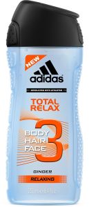 Adidas 3in1 Total Relax Shower Gel (250mL)