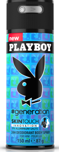Playboy #Generation For Him Deospray (150mL)