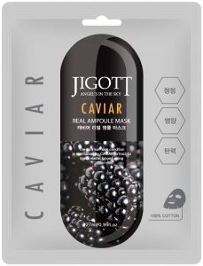 Jigott Caviar Real Ampoule Mask (27mL)