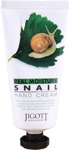Jigott Real Moisture Snail Hand Cream (100mL)