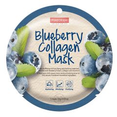 Purederm Blueberry Collagen Mask (18g)