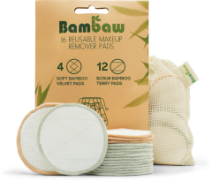 Bambaw Pack Reusable Makeu-up Pads (16Pads)