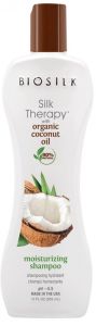 Biosilk Silk Therapy with Organic Coconut Oil Moisturizing Shampoo