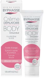Byphasse Hair Removal Cream Silk Extract (125mL)