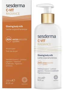 Sesderma C-vit Ax+ Radiance Glowing Body Milk (250mL)