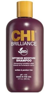 CHI Deep Brilliance Olive & Monoi Shampoo (355mL)