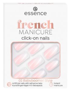 essence French Manicure Click-On Nails (12pcs)