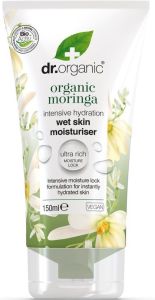 Dr. Organic Moringa Wet Skin Moisturiser (150mL)