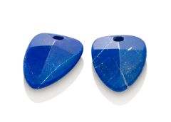 Sparkling Jewels Ear Charms Edge Lapis Lazuli Gemstones
