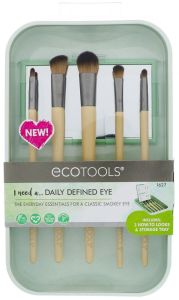 EcoTools Daily Defined Eye Brush Set (5pcs) + Storage Tray