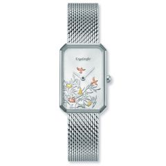 Engelsrufer Watch Tree Of Life Silver Mesh Strap Silver