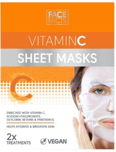 Face Facts Vitamin C Sheet Mask (2pcs)