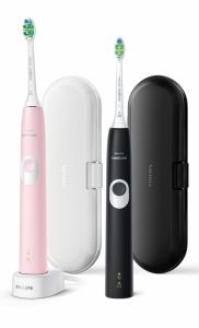 Philips Sonicare Electric Toothbrush ProtectiveClean 4300 HX6800/35 Pink & Black