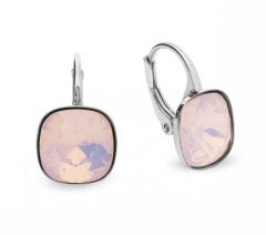 Spark Silver Jewelry Earrings Barete Rose Water Opal