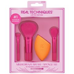 Real Techniques Mini Holidazzle Brush and Sponge Set