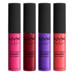 NYX Professional Makeup Soft Matte Metallic Lip Cream (6,74mL)