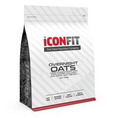 ICONFIT Overnight Oats (1000g) Chocolate - Peanut