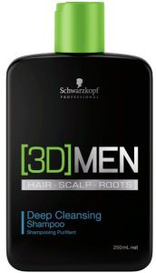 Schwarzkopf Professional 3D Men Deep Cleansing Shampoo