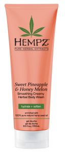 Hempz Sweet Pineapple & Honey Melon Creamy Herbal Body Wash (250mL)