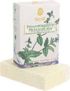 Signe Mint Soap with Sea Salt - Cooling (100g)