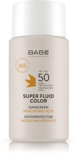BABÉ Super Fluid Color Sunscreen SPF 50 (50mL)
