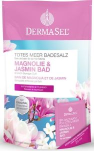 Dermasel Dead Sea Salt Magnolie & Jasmine Bath (400g+20mL)