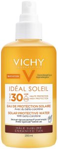 Vichy Capital Soleil Solar Protective Water SPF 30 Enhanced Tan (200mL)