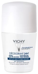 Vichy Dry Touch Deodorant 24H Roll-On (50mL)