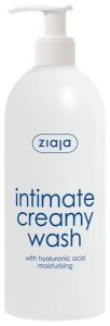 Ziaja Intimate Creamy Wash with Hyaluronic Acid, Moisturising (500mL) 