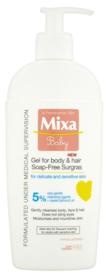 Mixa Baby Very Gentle Body and Hair Gel 250ML