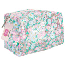 The Vintage Cosmetic Company Make-Up Bag Periwinkle Floral