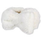 The Vintage Cosmetic Company Luxe Faux Fur Make-Up Headband Pearl Luxe