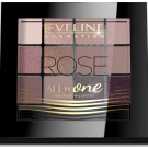 Eveline Cosmetics All In One Eyeshadow Palette (12pcs) Rose