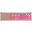 Be Free By BYS Face Trio (6g) Rose Glow