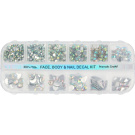 BYS Face, Body & Nail Decal Kit Prismatic Crystal